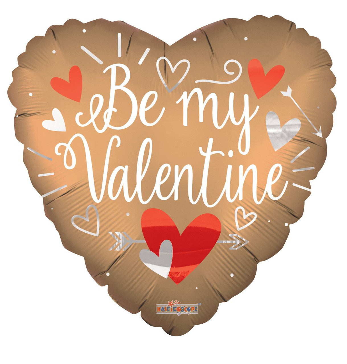 Be My Valentine Matte Foil Balloon - Luna Flowers Denver
