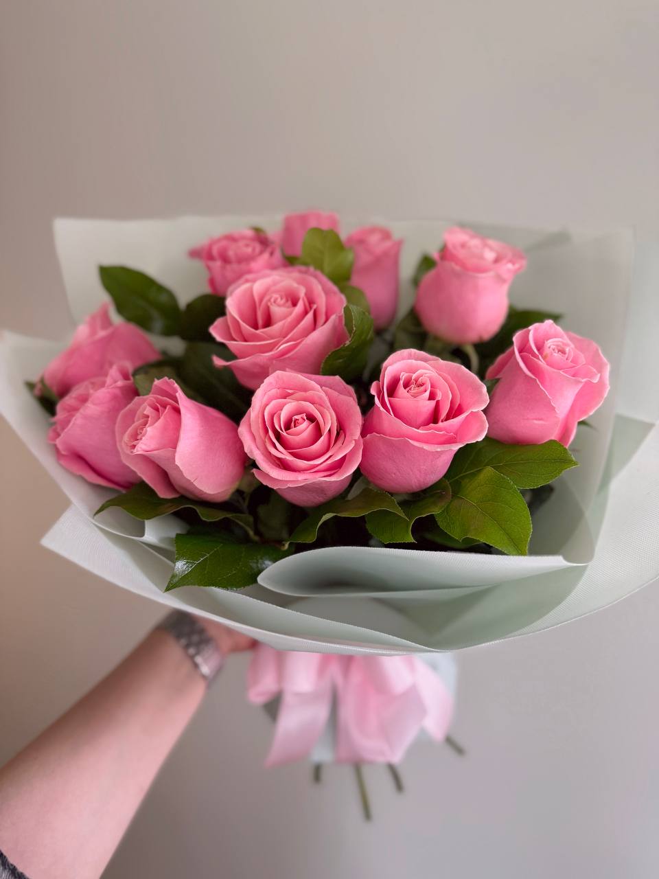 Graceful Pink Rose - Luna Flowers Denver