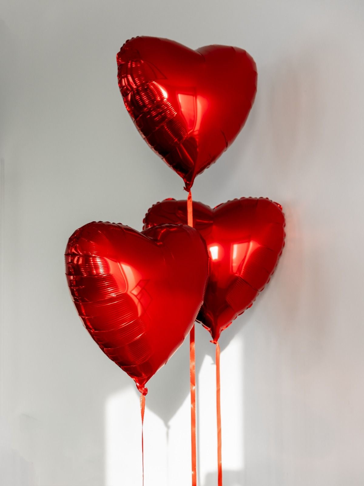 Heart Shaped Foil Balloon - Luna Flowers Denver