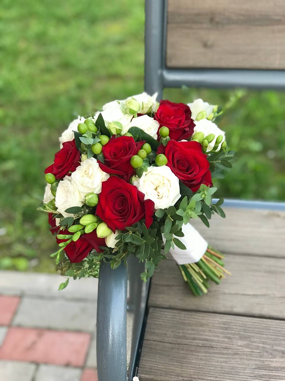Pure Passion Wedding Bouquet - Luna Flowers Denver