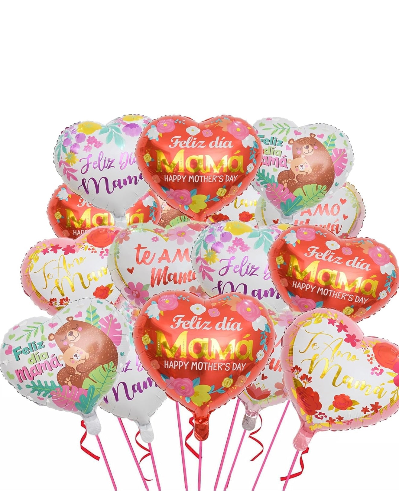 Feliz Día Mama - Foil Balloons