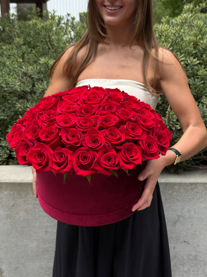 Signature Box of Red Roses