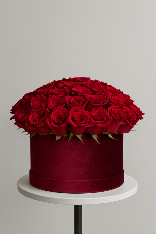 Signature Box of Red Roses