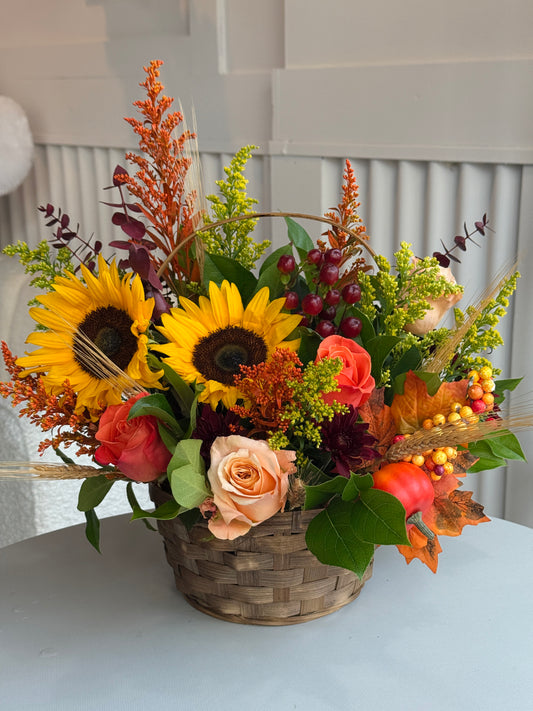 Autumn Sunshine Basket