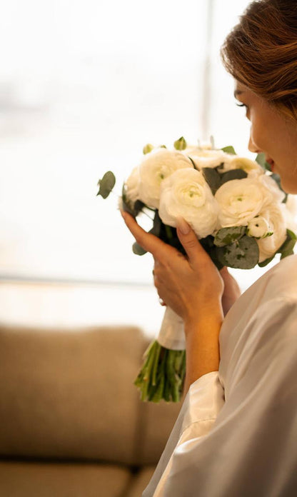 Ivory Embrace Wedding Bouquet