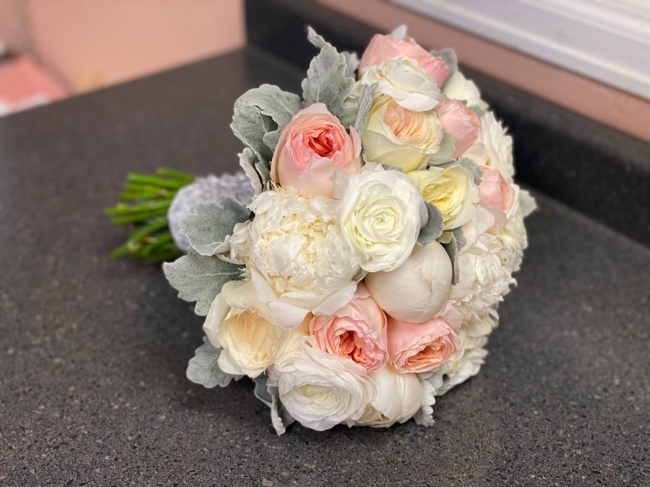 Peony Bliss Wedding Bouquet