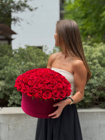 Signature Box of Red Roses