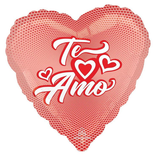Te Amo Heart Foil Balloon