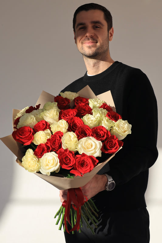 Grand Valentine’s Luxe Rose Bouquet — Three Dozen