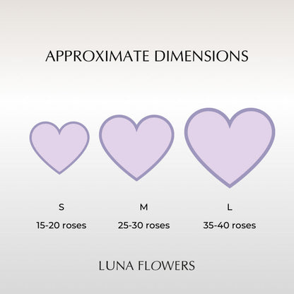 Heart-Shaped Mix Flower Box - Luna Flowers Denver